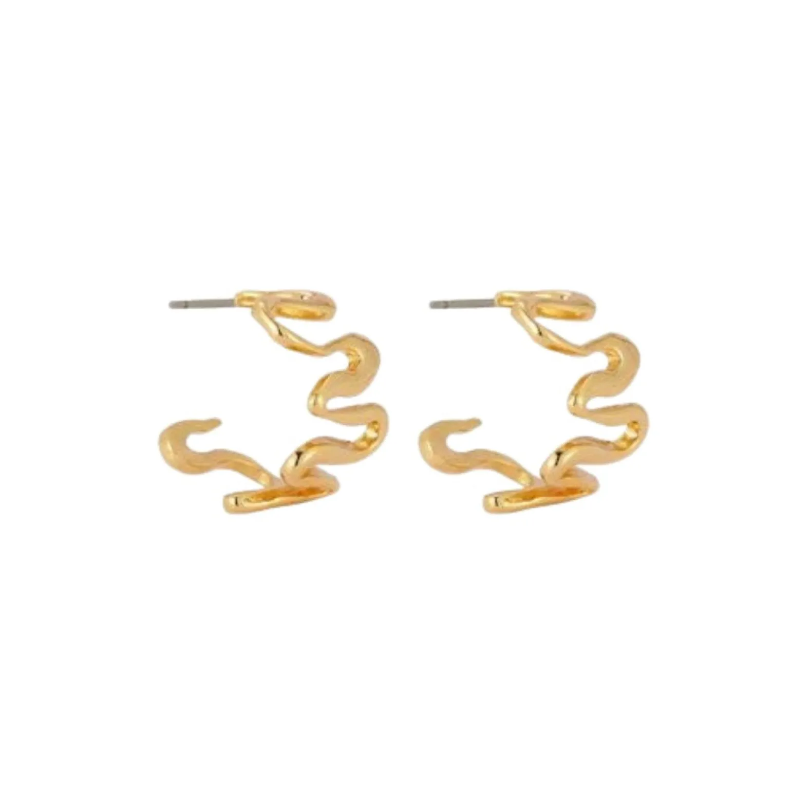 Martina Hoops Gold