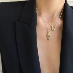 Maverick Necklace Gold