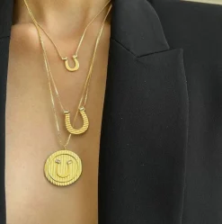 Maverick Necklace Gold