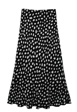 Mia Bias Skirt Dot Print