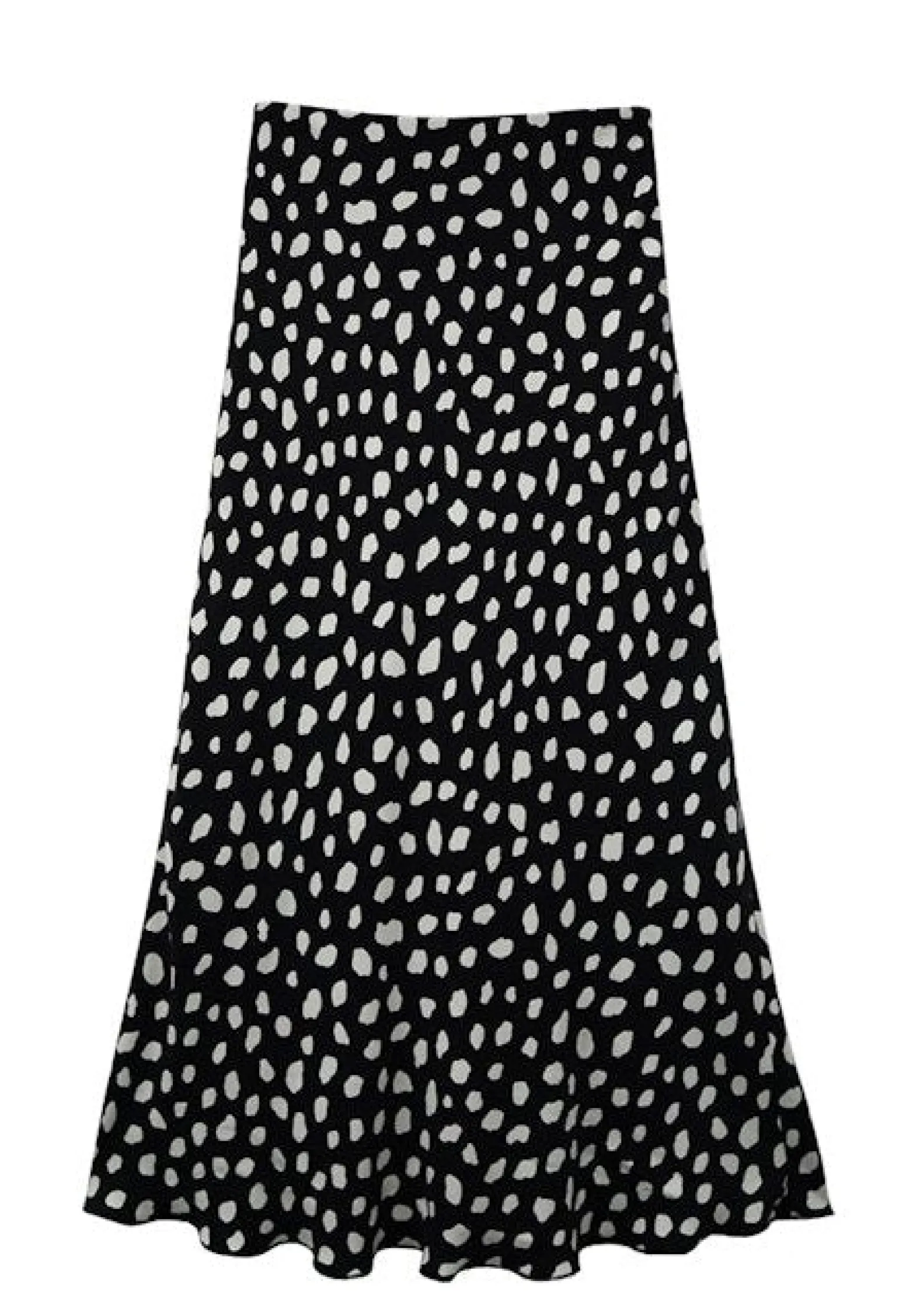 Mia Bias Skirt Dot Print