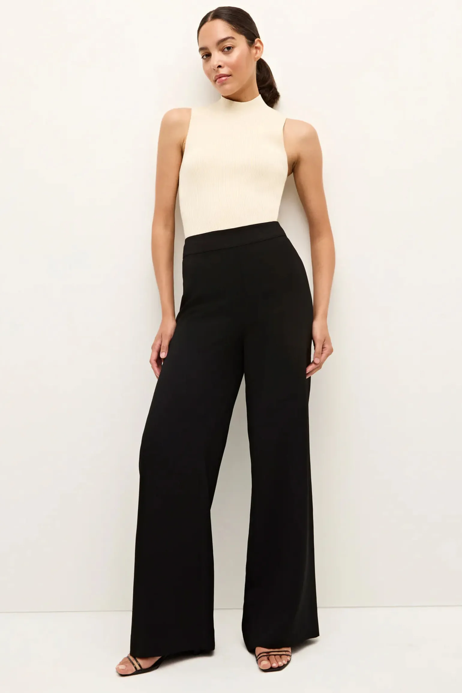 Mia Straight Pant Black