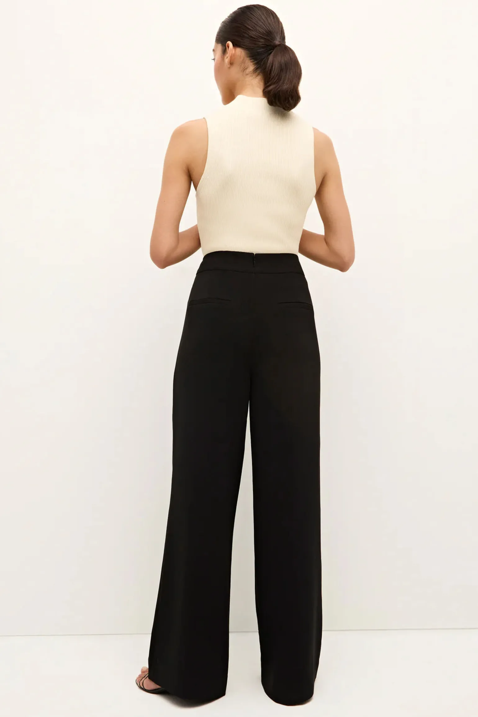 Mia Straight Pant Black