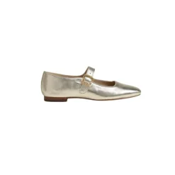 Michaela Mary Jane Flat Gold Leaf