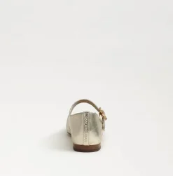 Michaela Mary Jane Flat Gold Leaf