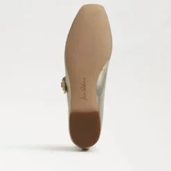 Michaela Mary Jane Flat Gold Leaf
