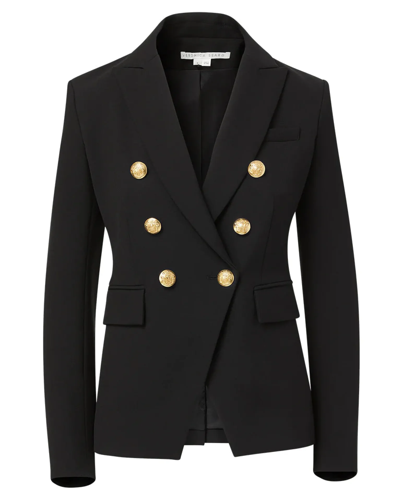 Miller Dickey Jacket Black/ Gold Buttons