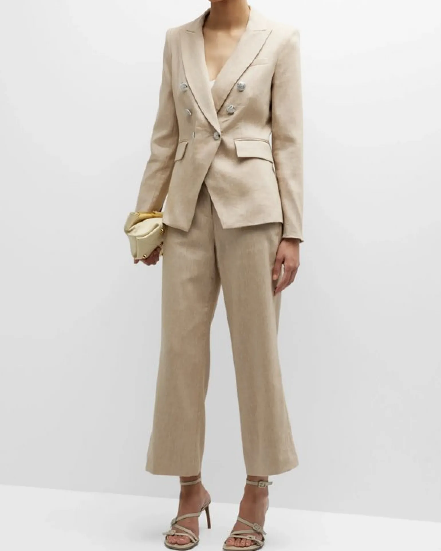 Miller Dickey Jacket Khaki Melange