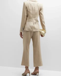 Miller Dickey Jacket Khaki Melange