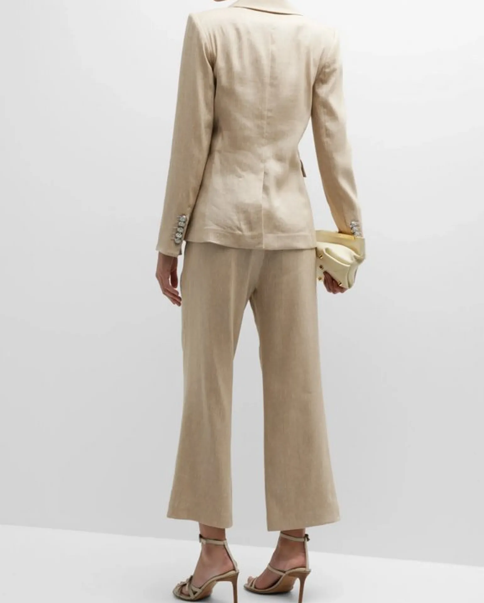 Miller Dickey Jacket Khaki Melange