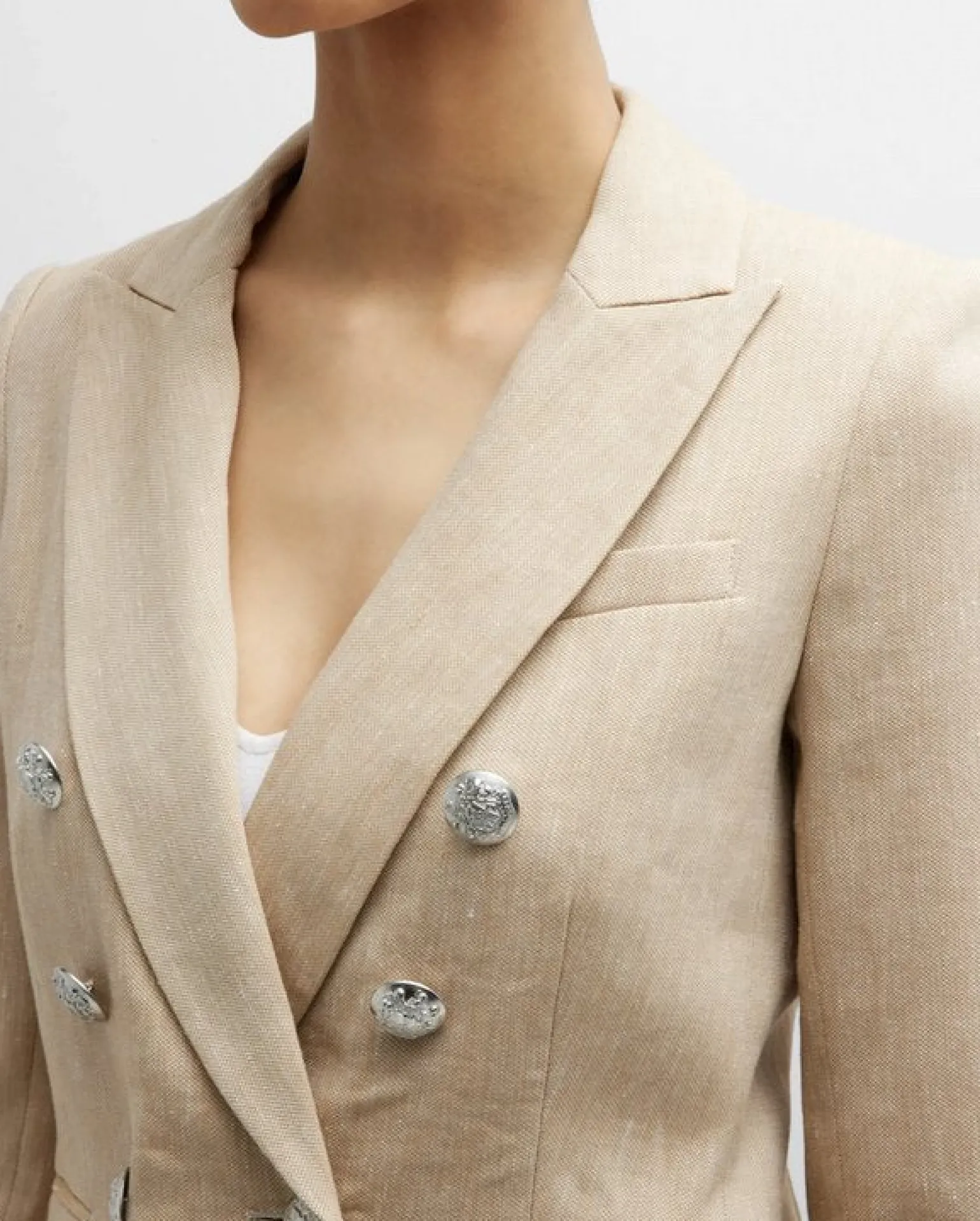 Miller Dickey Jacket Khaki Melange