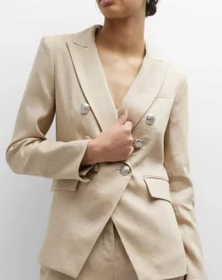 Miller Dickey Jacket Khaki Melange