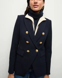 Miller Dickey Jacket Navy/Gold