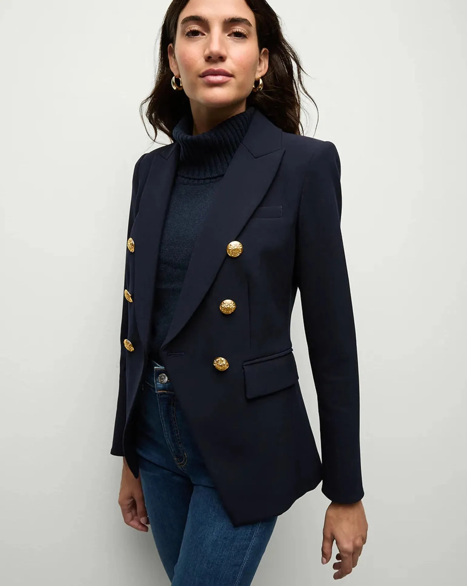 Miller Dickey Jacket Navy/Gold
