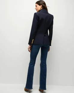 Miller Dickey Jacket Navy/Gold