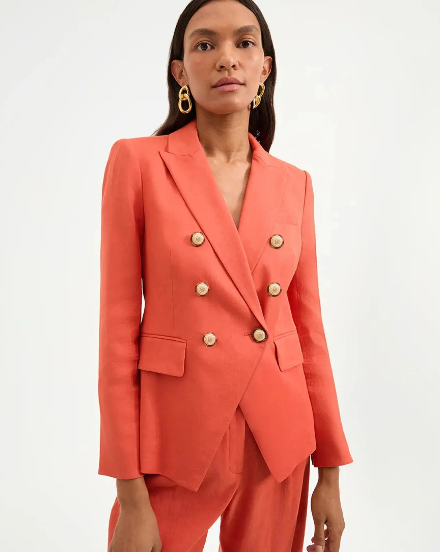 Miller Dickey Jacket Persimmon