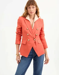 Miller Dickey Jacket Persimmon