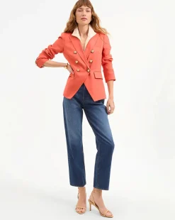 Miller Dickey Jacket Persimmon