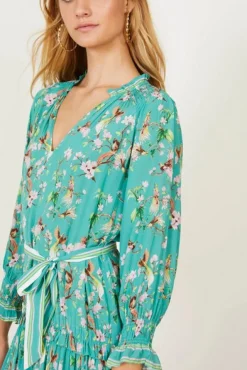 Moira Dress Birds In Paradise