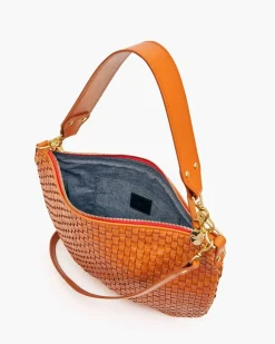 Moyen Messanger Woven Checker Natural