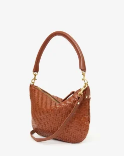 Moyen Messenger Woven Zig Zag Hazelnut