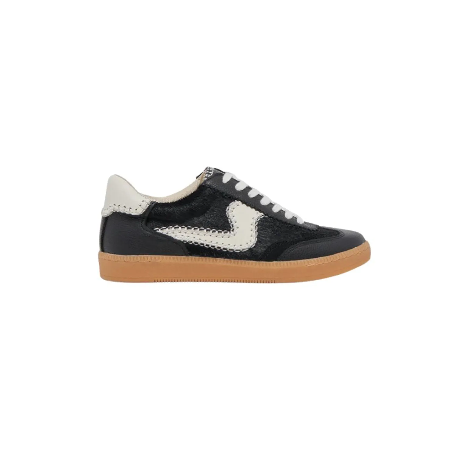 Notice Stitch Calf Hair Onyx