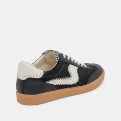 Notice Stitch Calf Hair Onyx