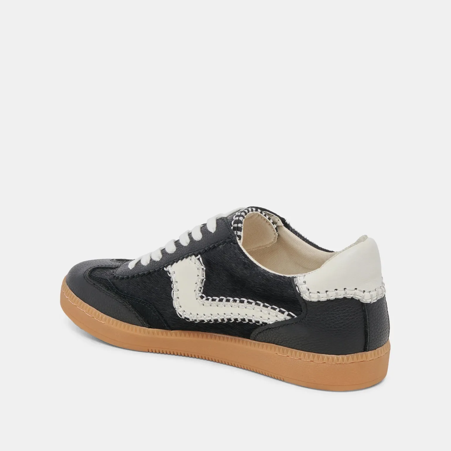 Notice Stitch Calf Hair Onyx