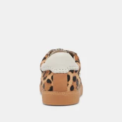 Notice Stitch Sneakers DK Leopard Calf Hair