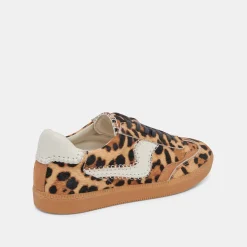 Notice Stitch Sneakers DK Leopard Calf Hair