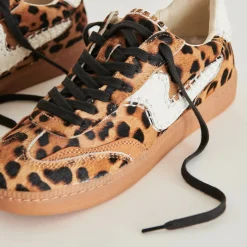 Notice Stitch Sneakers DK Leopard Calf Hair
