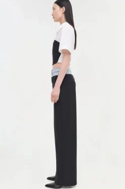 Ophelia Pant Midnight Pinstripe Multi