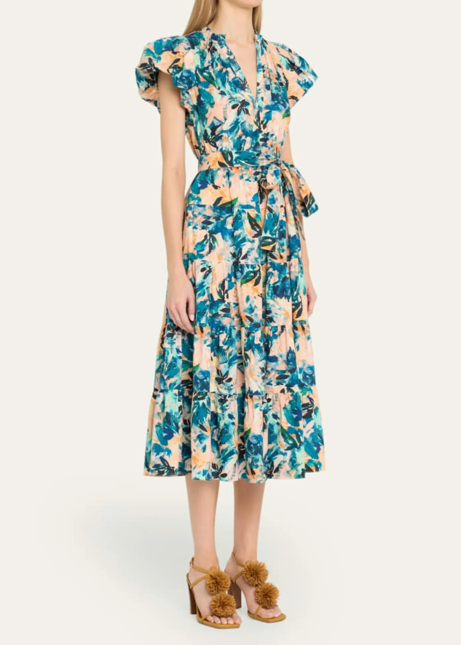 Ottilie Dress Delphinium