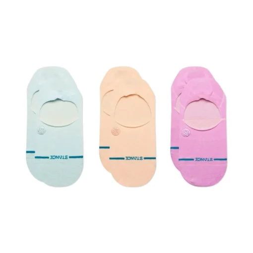 3 Pack Icon No Show Light Blue