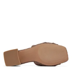 Pedro Raffia Sandal Brown