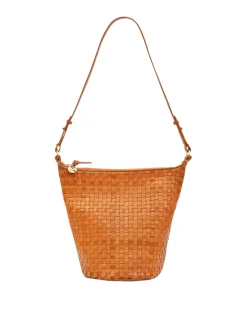 Petite Jeanne Natural Woven Checker