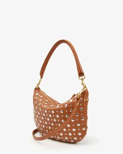 Petit Moyen Messenger Cuoio Nappa w/ Studs
