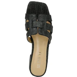 Piper Black Raffia