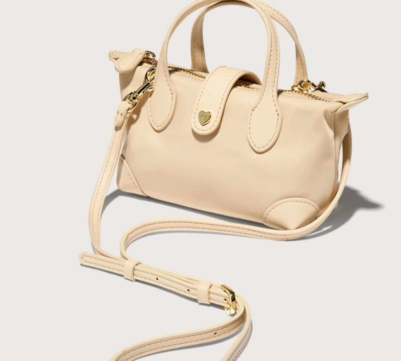 Pouchette Crossbody Bag Sand