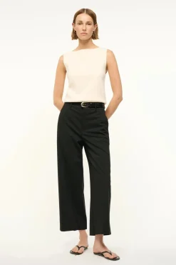 Prince Cropped Pant Black
