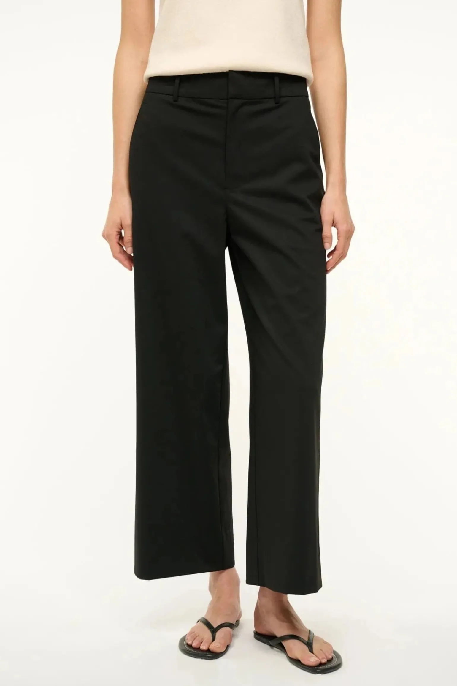 Prince Cropped Pant Black