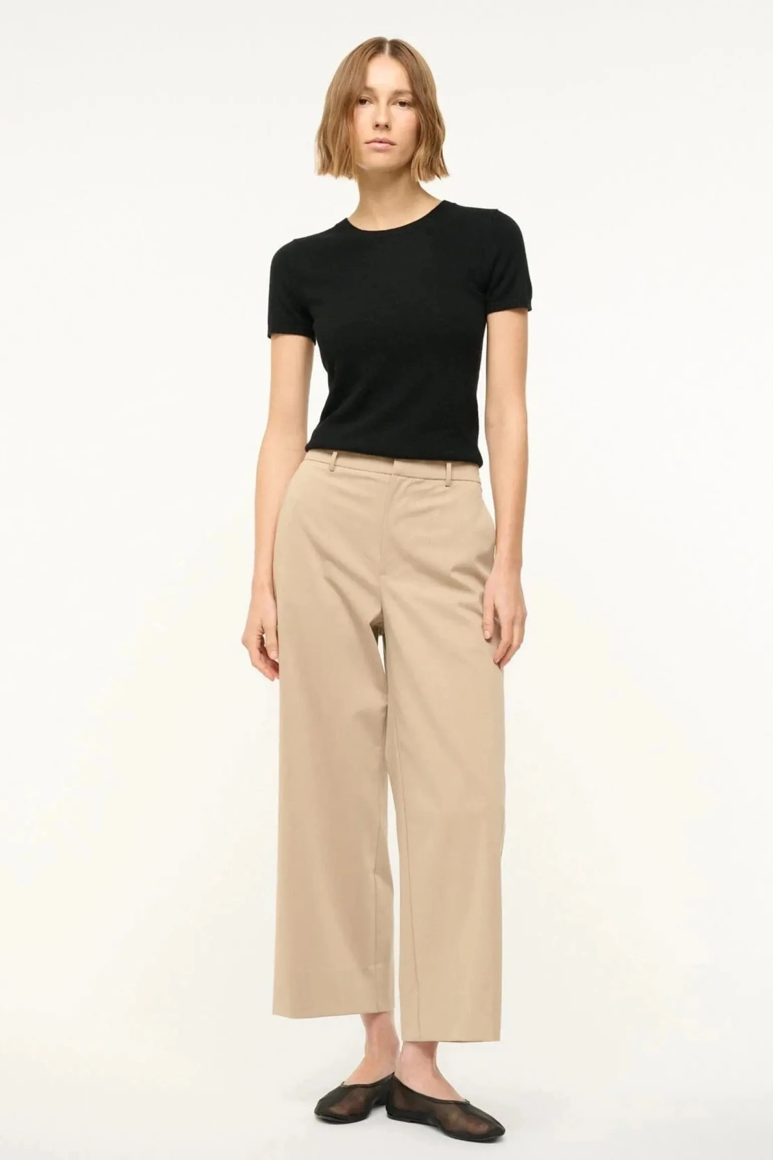 Prince Cropped Pant Stone