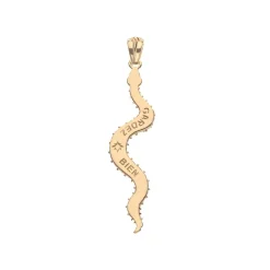 Protect Embellished Snake Green 18