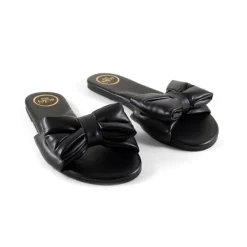 Rafie Bow Sandal Black