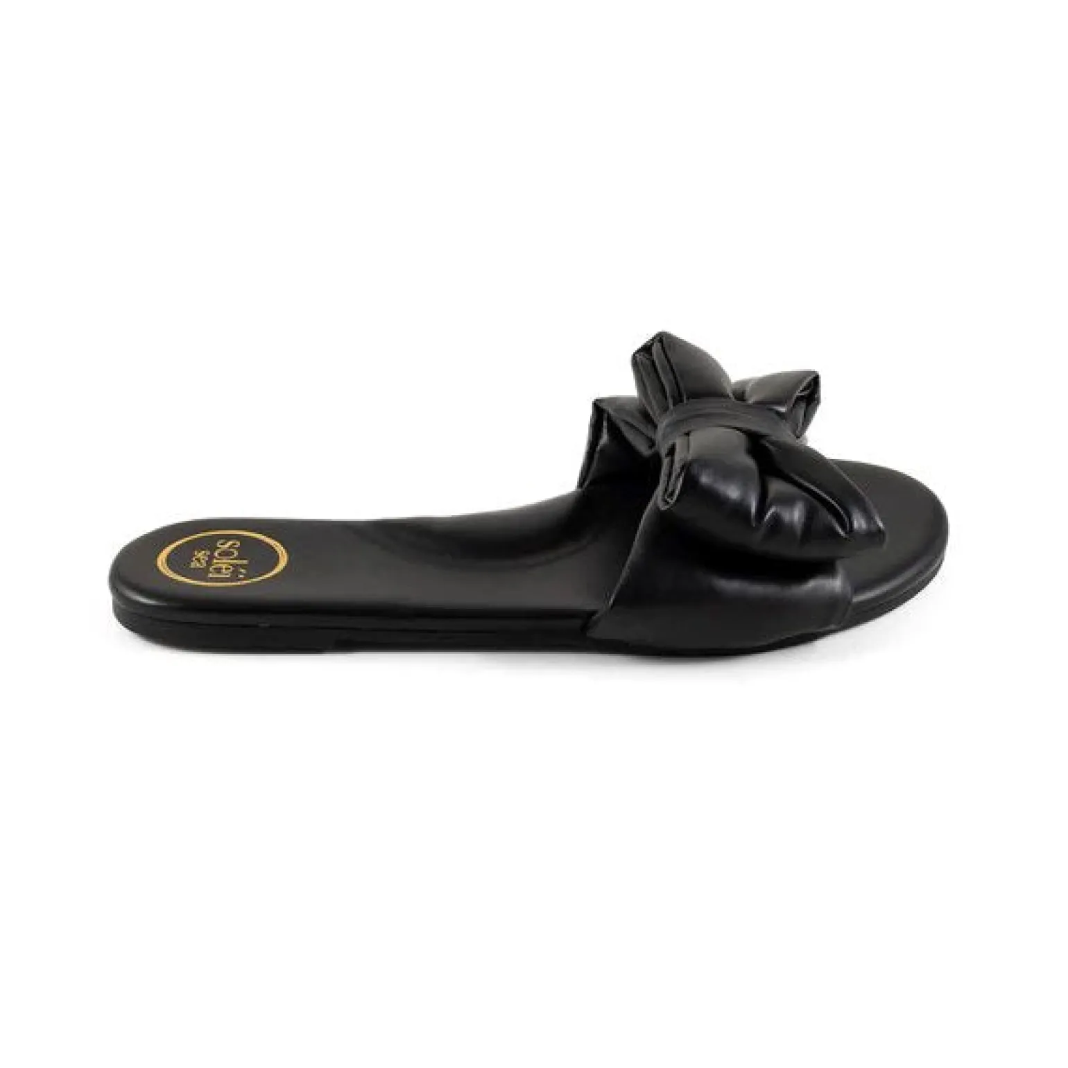 Rafie Bow Sandal Black