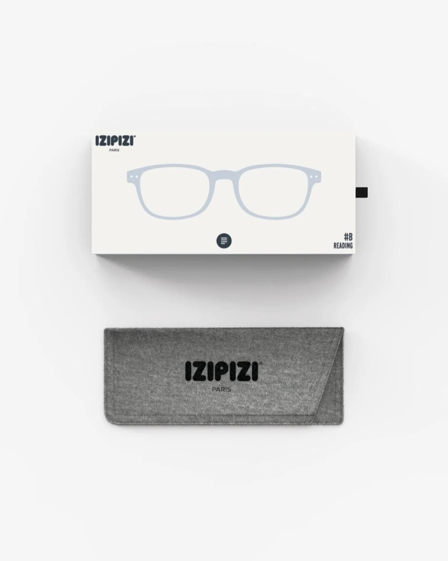 Reading Glasses #B Frozen Blue