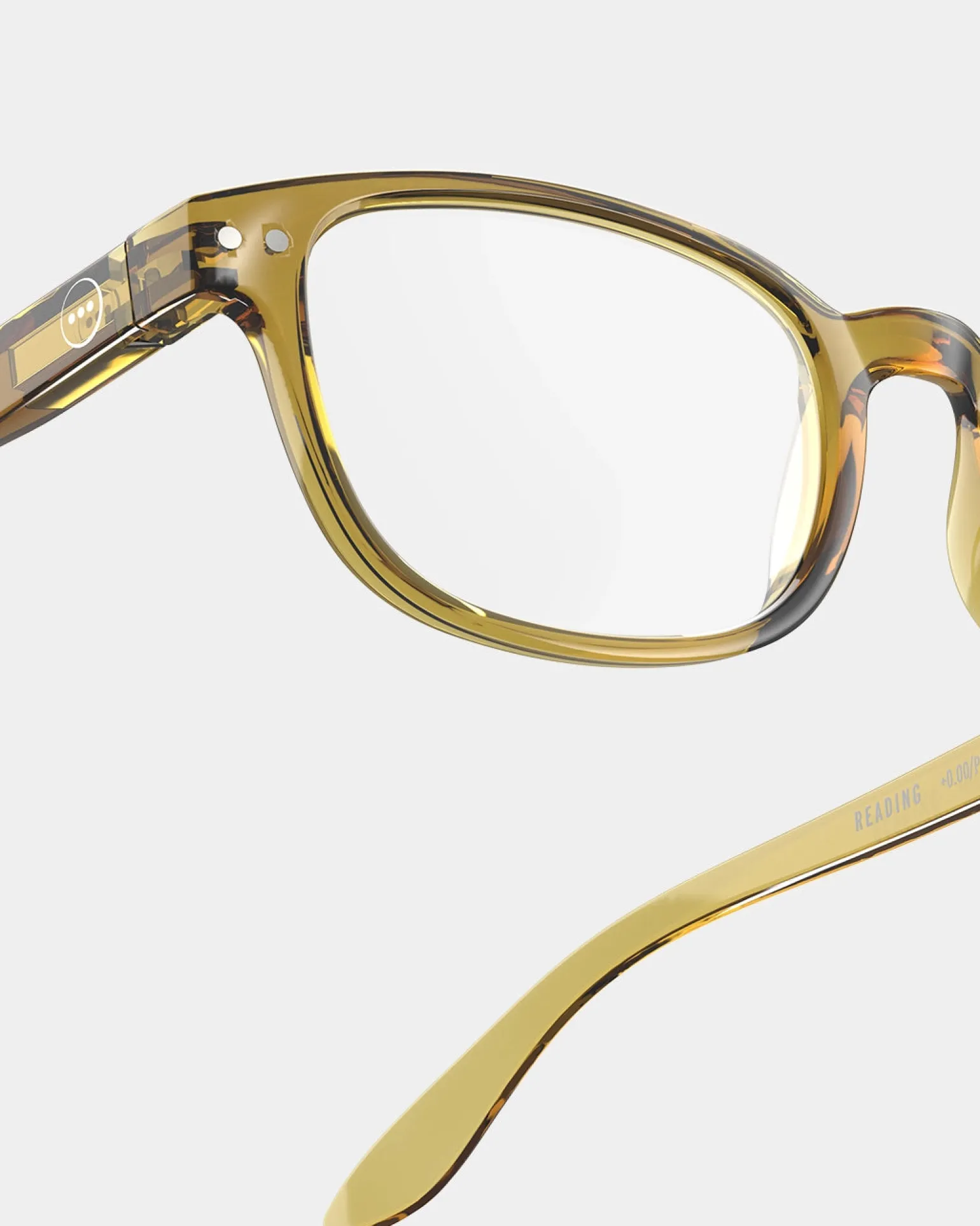Reading Glasses #B Golden Green