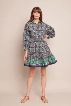Robin Dress Le Stamps Eve Blue