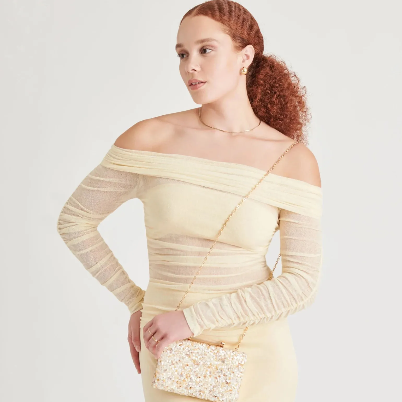 Rockee Clutch Natural Cluster