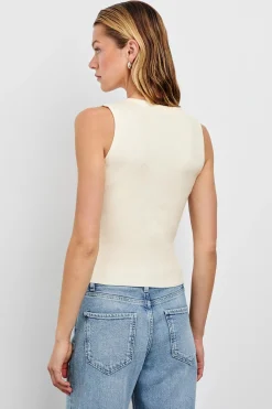 Rosa Vest Ivory